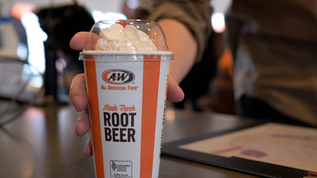 a&w root beer franchise