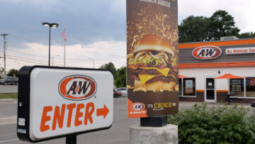 A&W sign
